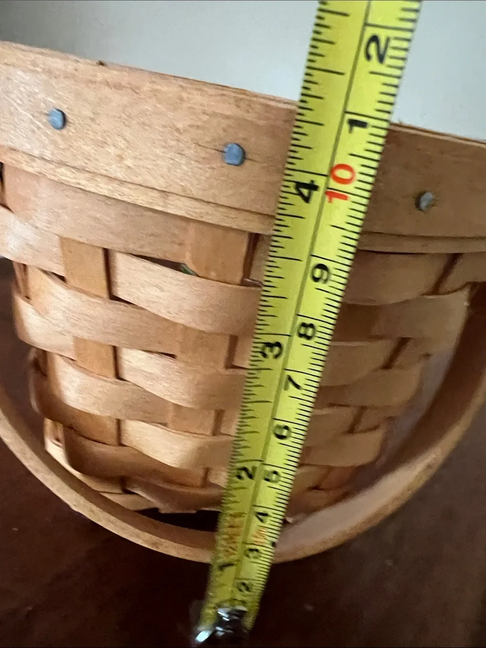 Longaberger 2001 Cancer Basket-SFH